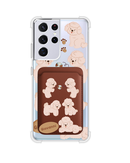 Android Magnetic Wallet Case - Poodle Squad 2.0