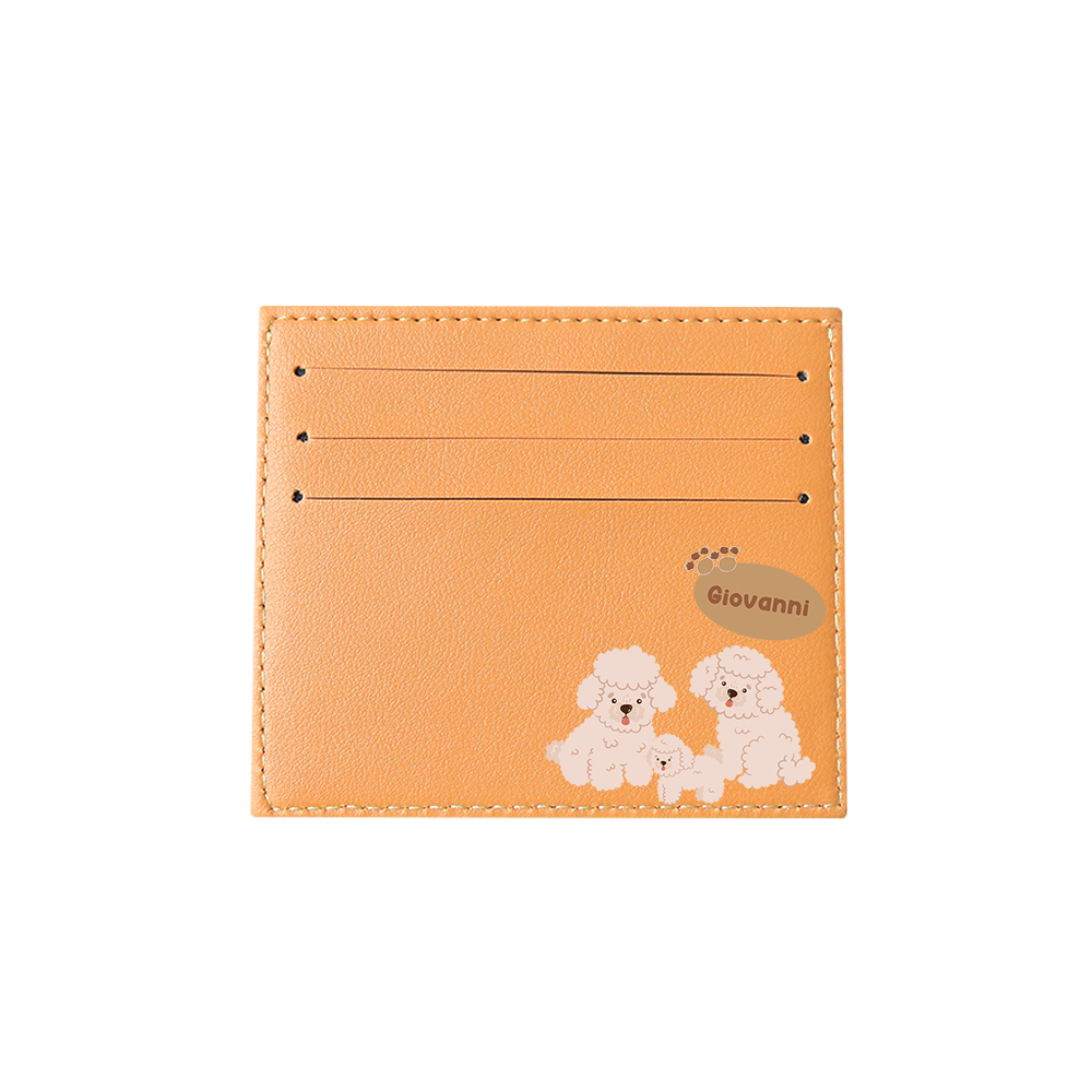 6 Slots Card Holder - Poodle Squad 2.0