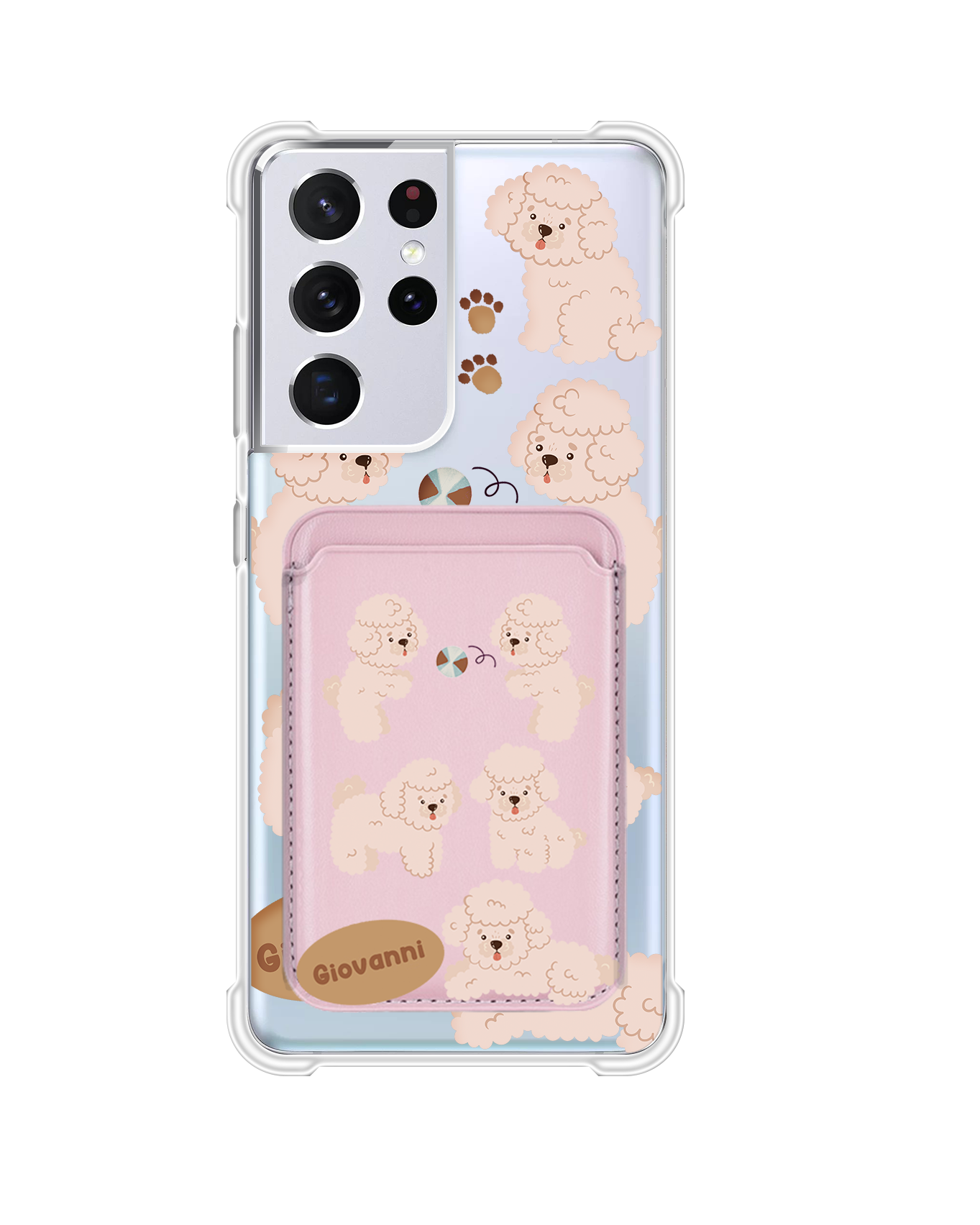 Android Magnetic Wallet Case - Poodle Squad 2.0