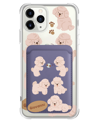iPhone Magnetic Wallet Case - Poodle Squad 2.0
