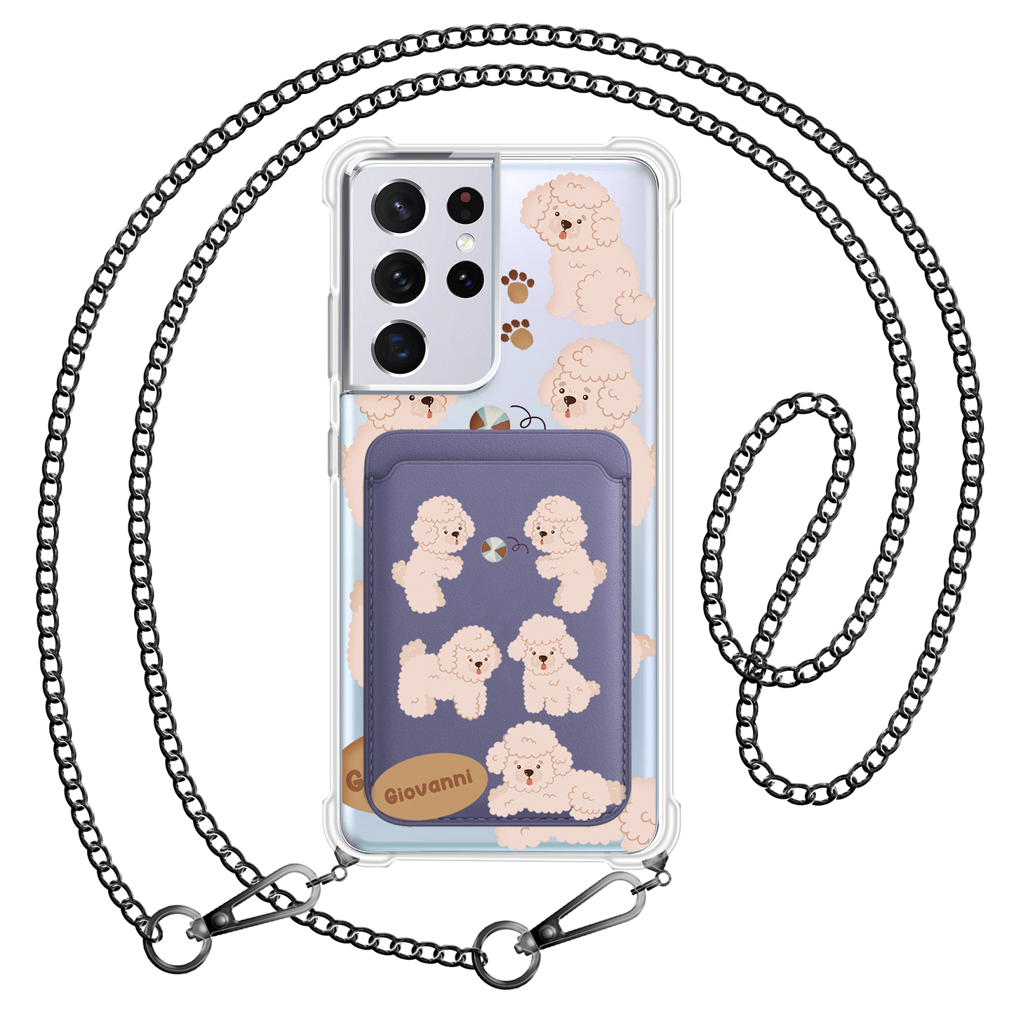 Android Magnetic Wallet Case - Poodle Squad 2.0