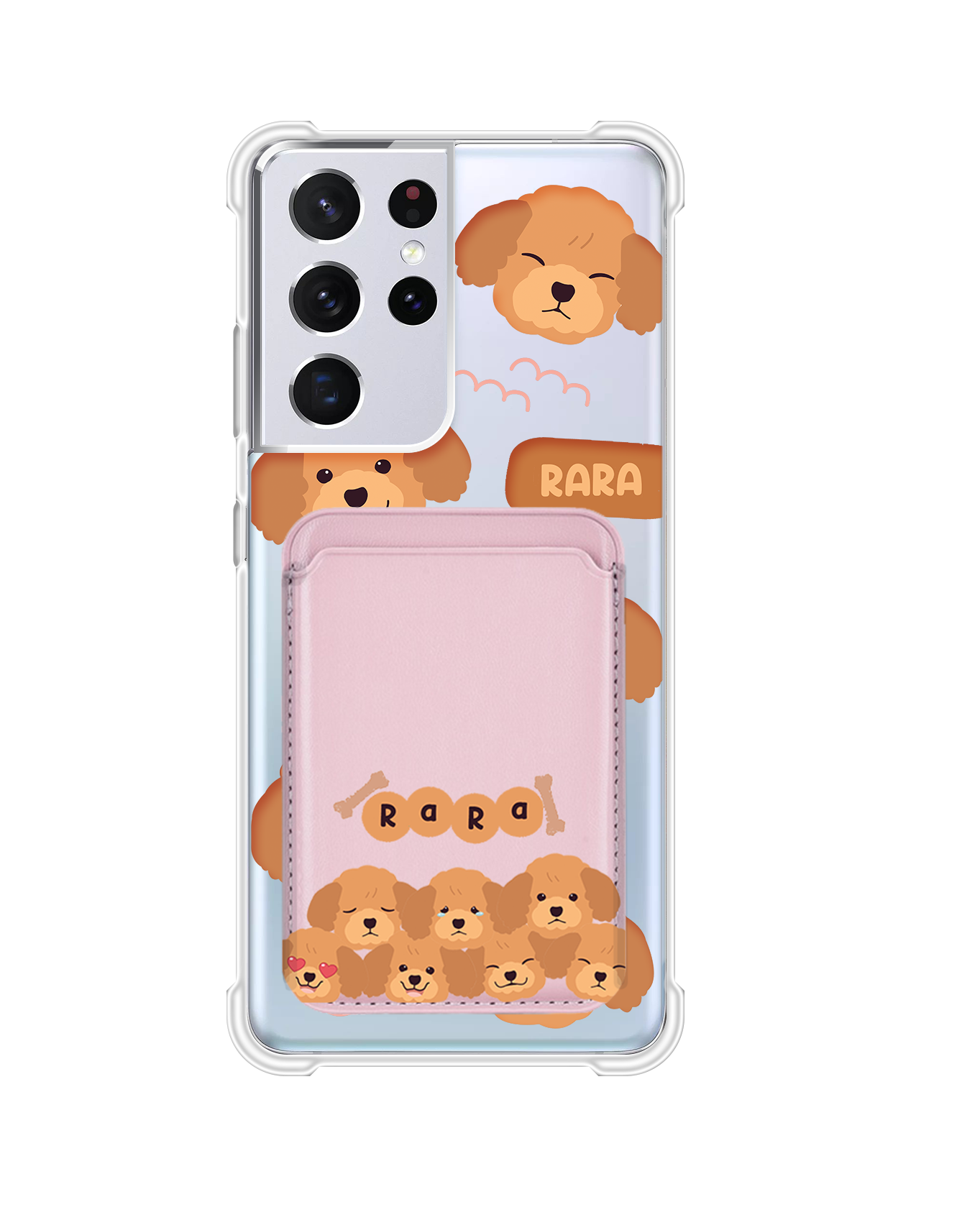 Android Magnetic Wallet Case - Poodle Squad 3.0