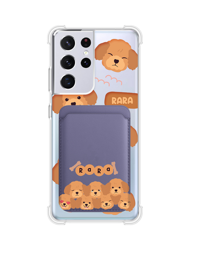 Android Magnetic Wallet Case - Poodle Squad 3.0