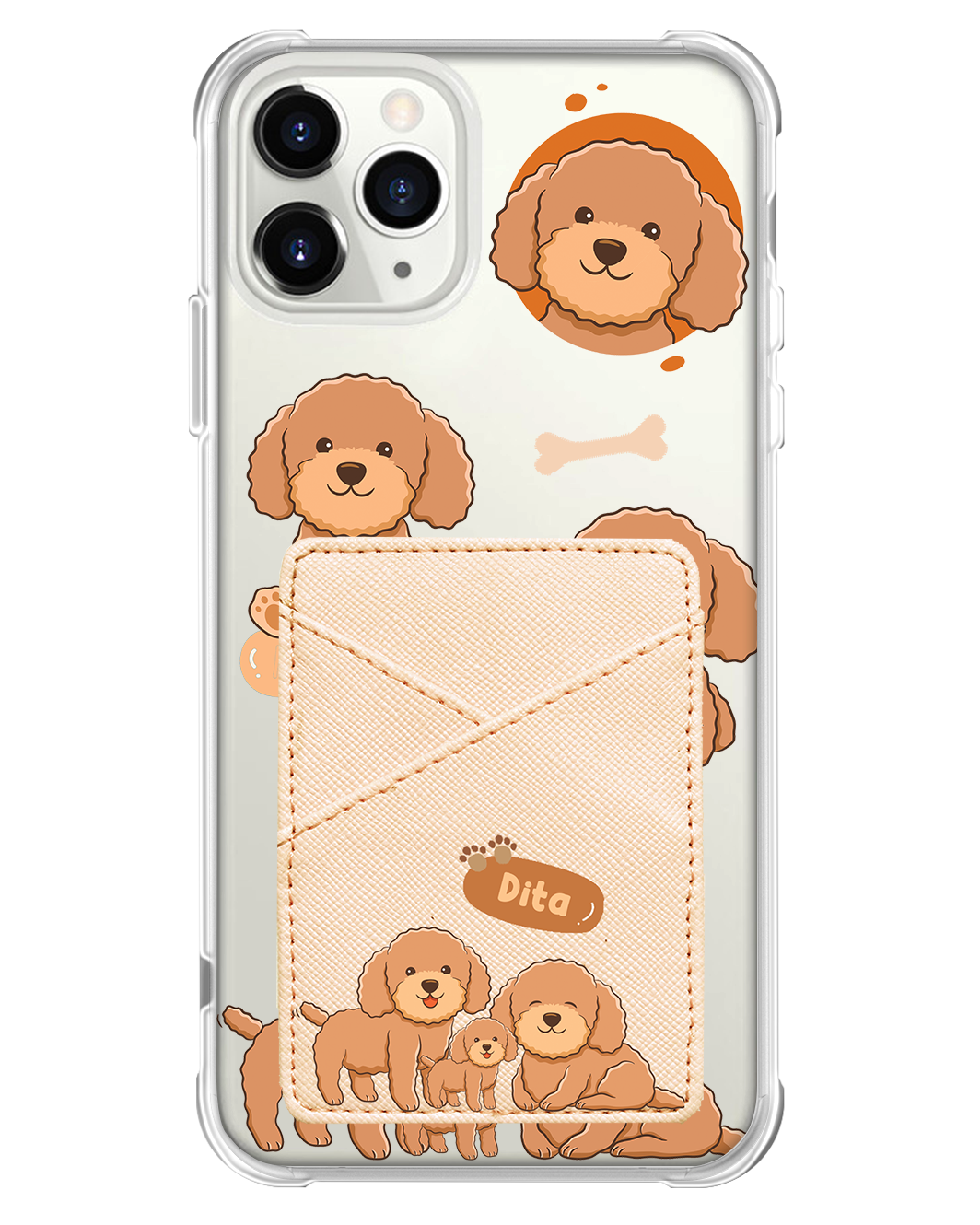 iPhone Phone Wallet Case - Poodle Squad 4.0