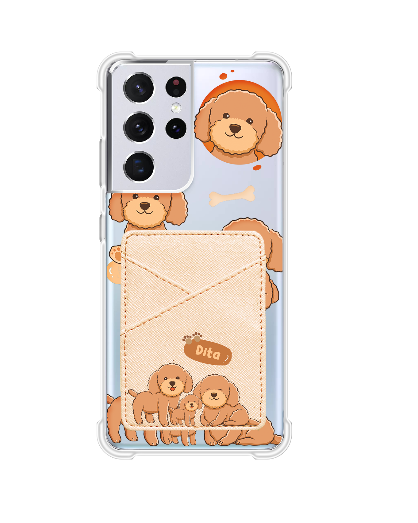 Android Phone Wallet Case - Poodle Squad 4.0