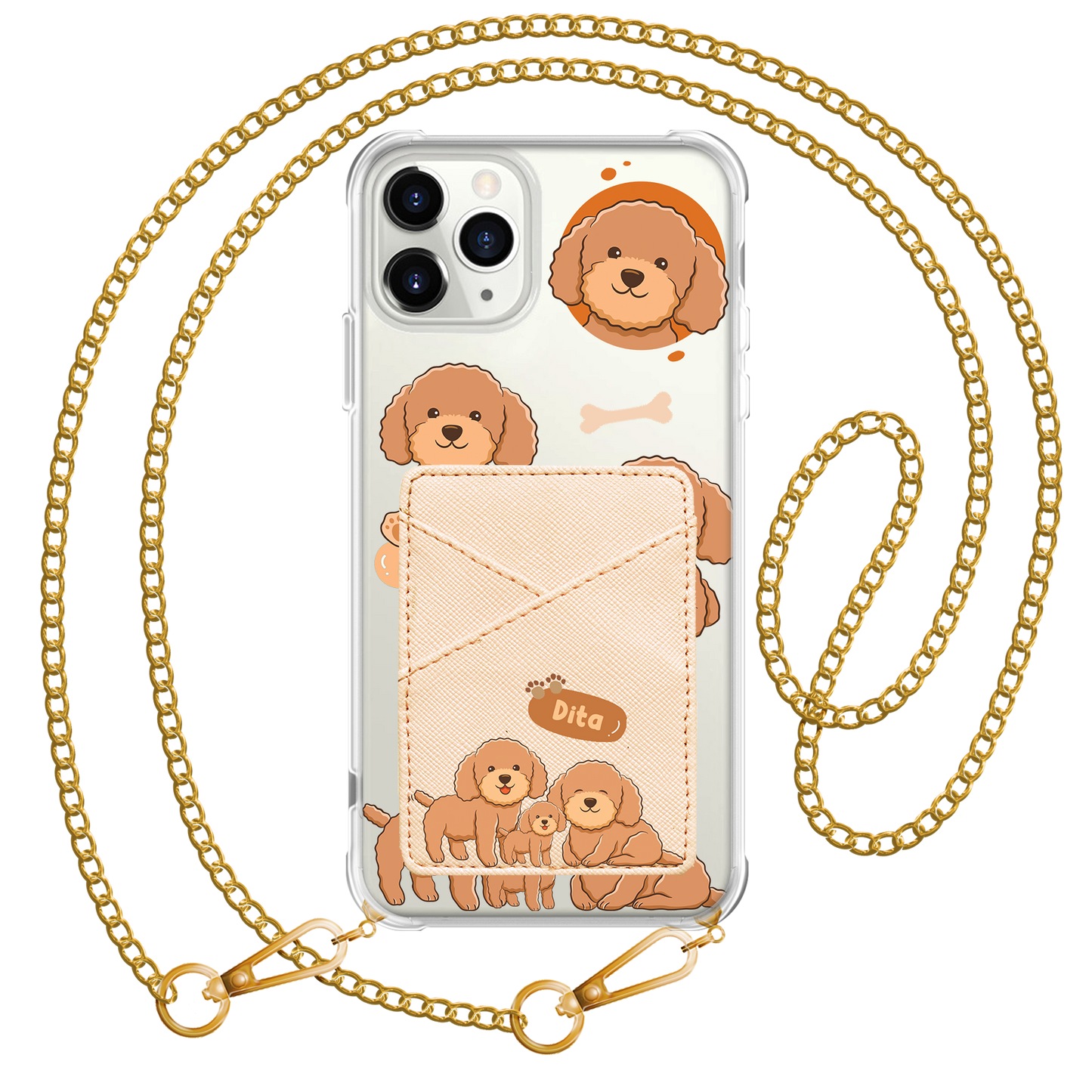 iPhone Phone Wallet Case - Poodle Squad 4.0