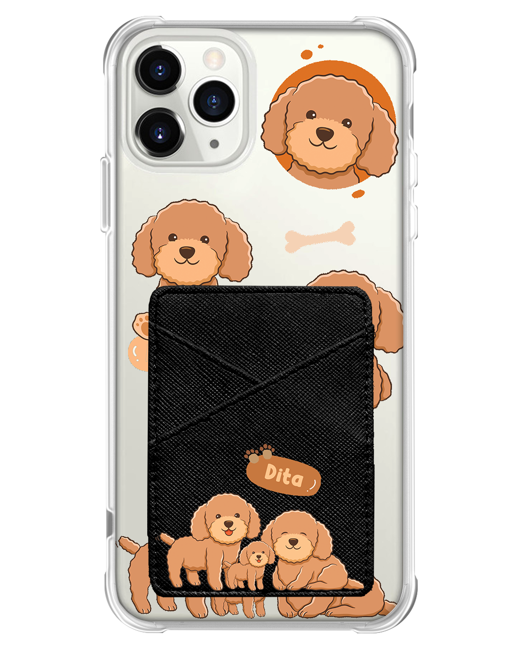 iPhone Phone Wallet Case - Poodle Squad 4.0