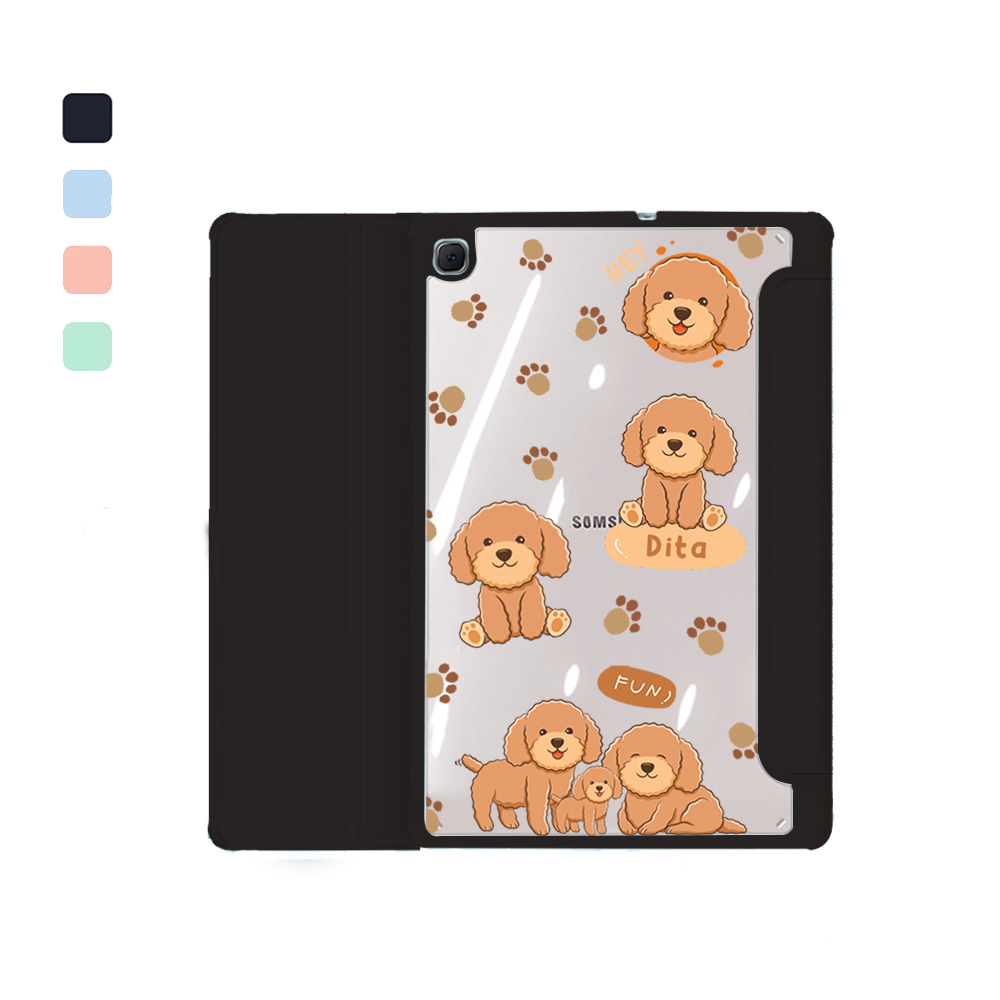 Android Tab Acrylic Flipcover - Poodle Squad 4.0