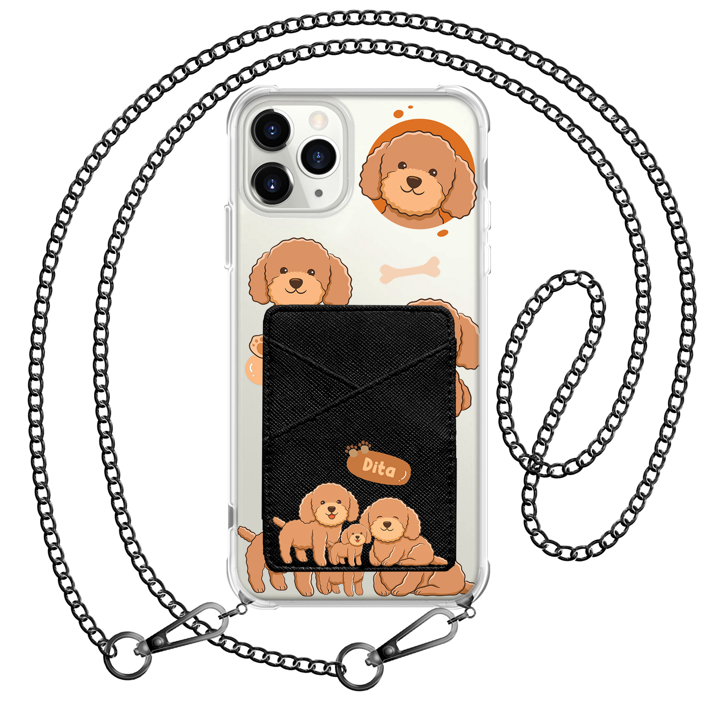 iPhone Phone Wallet Case - Poodle Squad 4.0