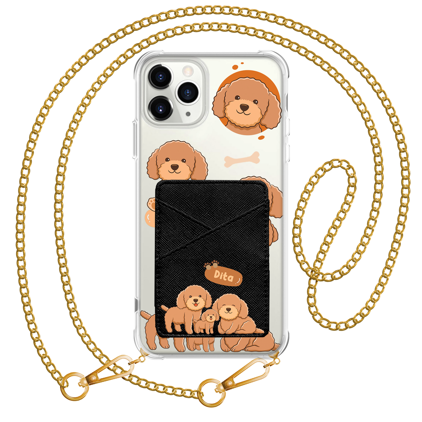 iPhone Phone Wallet Case - Poodle Squad 4.0