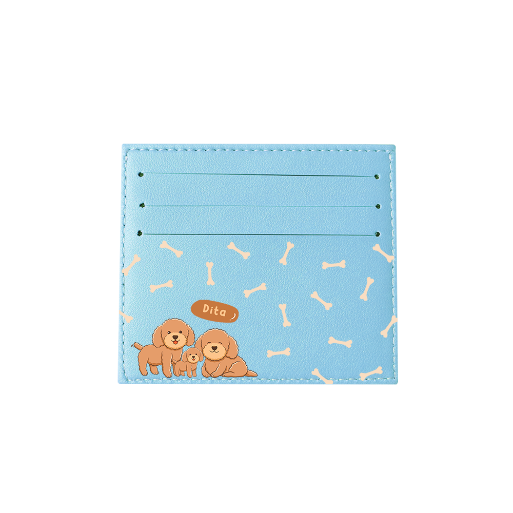 6 Slots Card Holder - Poodle Squad 4.0