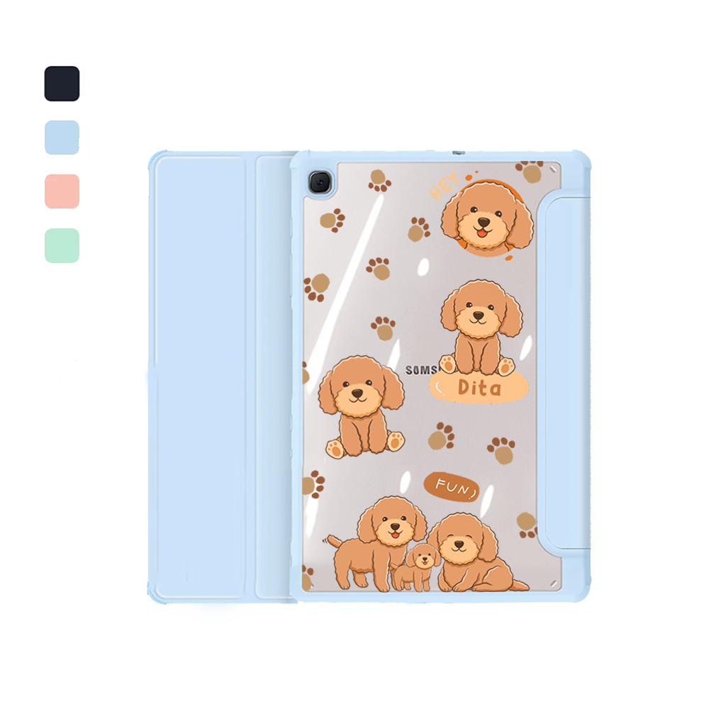 Android Tab Acrylic Flipcover - Poodle Squad 4.0