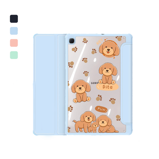 Android Tab Acrylic Flipcover - Poodle Squad 4.0