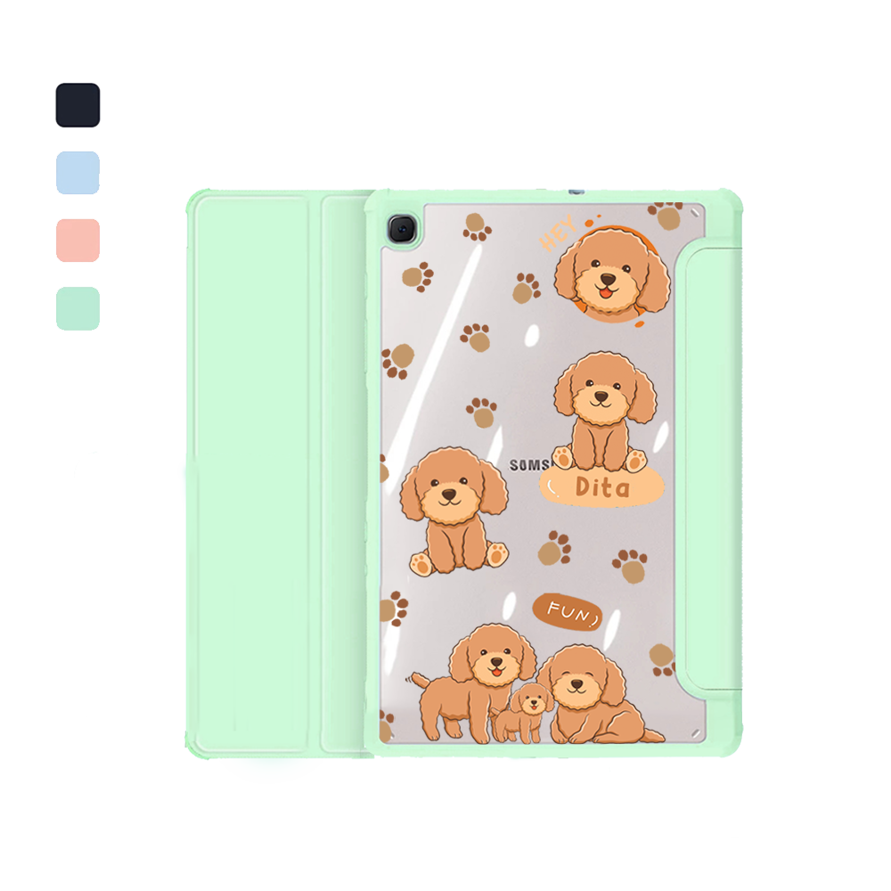 Android Tab Acrylic Flipcover - Poodle Squad 4.0