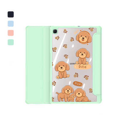 Android Tab Acrylic Flipcover - Poodle Squad 4.0