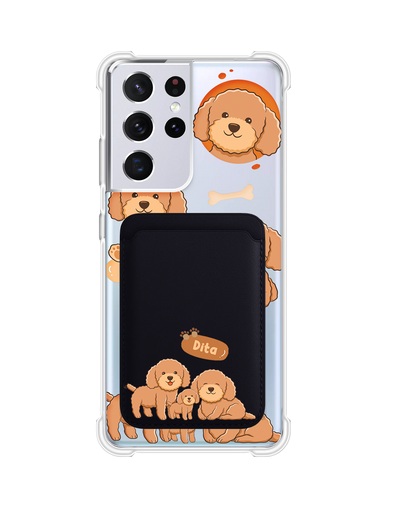 Android Magnetic Wallet Case - Poodle Squad 4.0