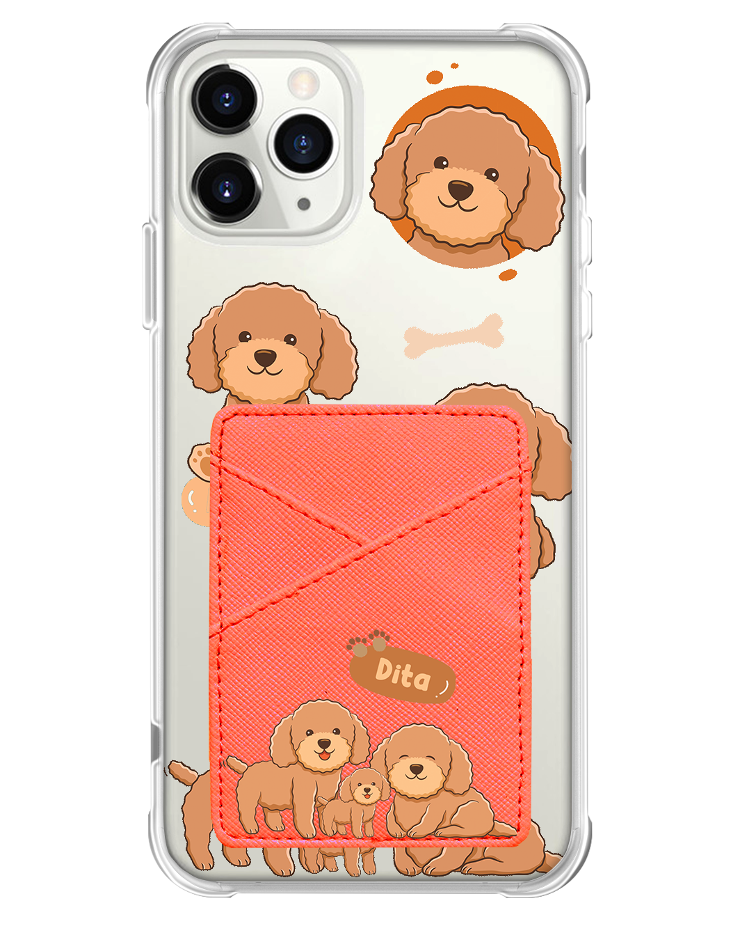 iPhone Phone Wallet Case - Poodle Squad 4.0