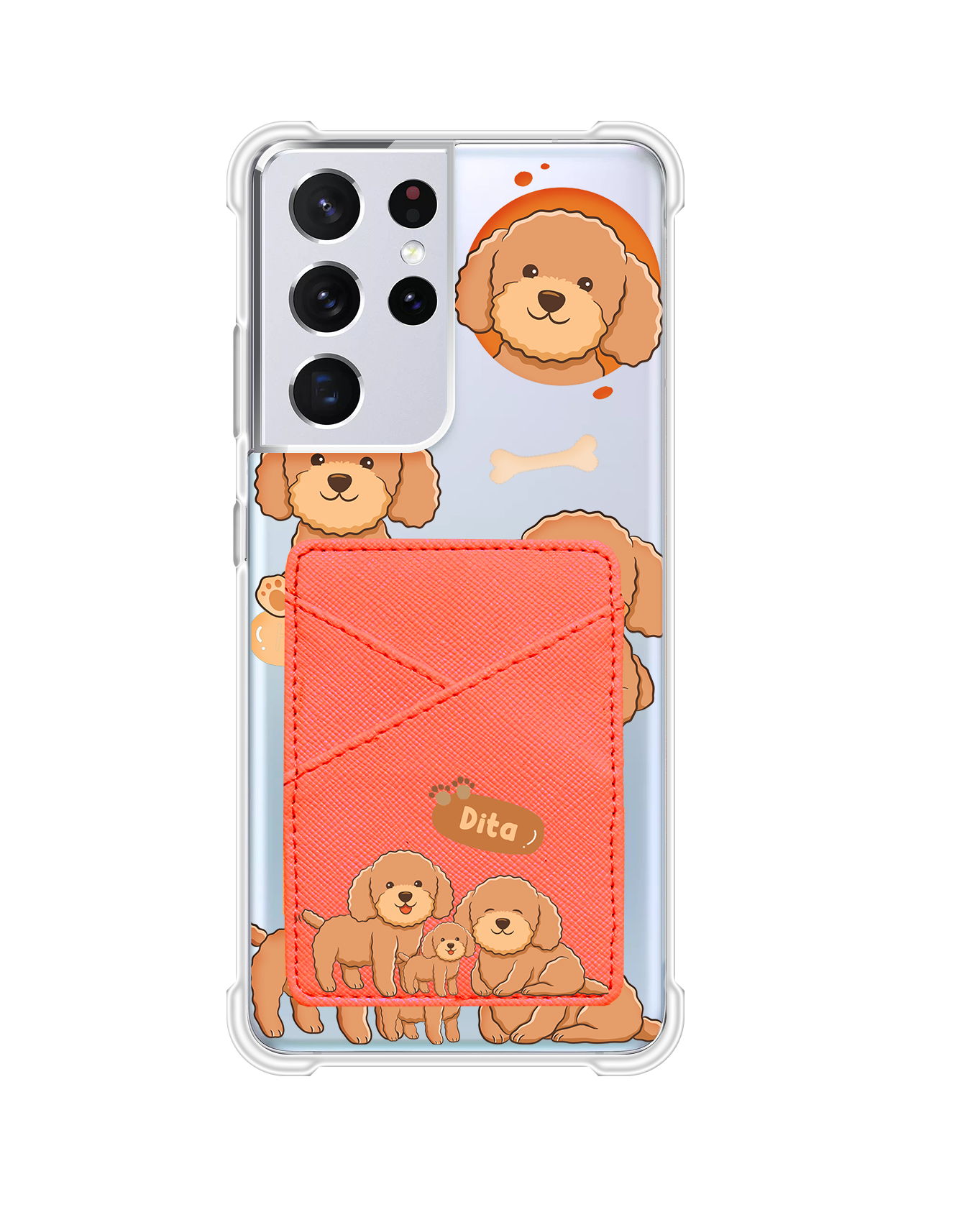 Android Phone Wallet Case - Poodle Squad 4.0