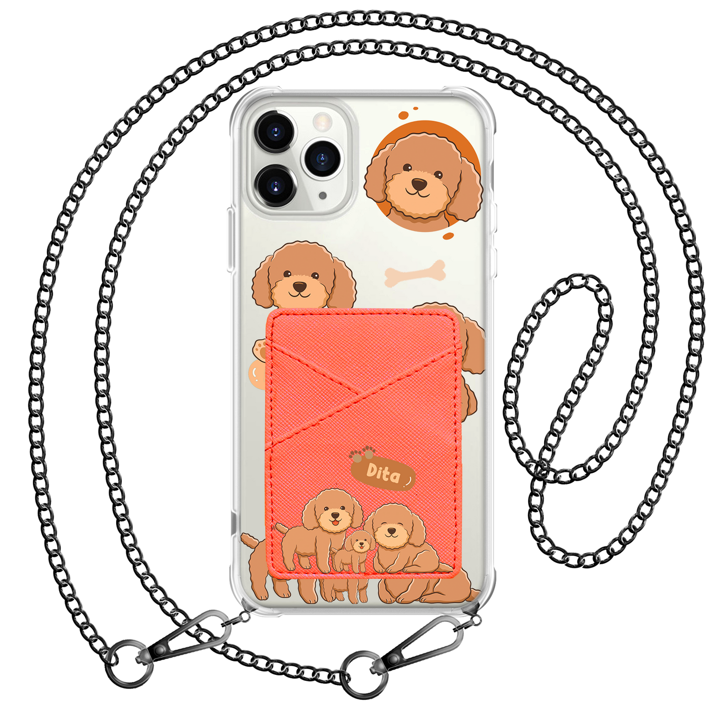 iPhone Phone Wallet Case - Poodle Squad 4.0