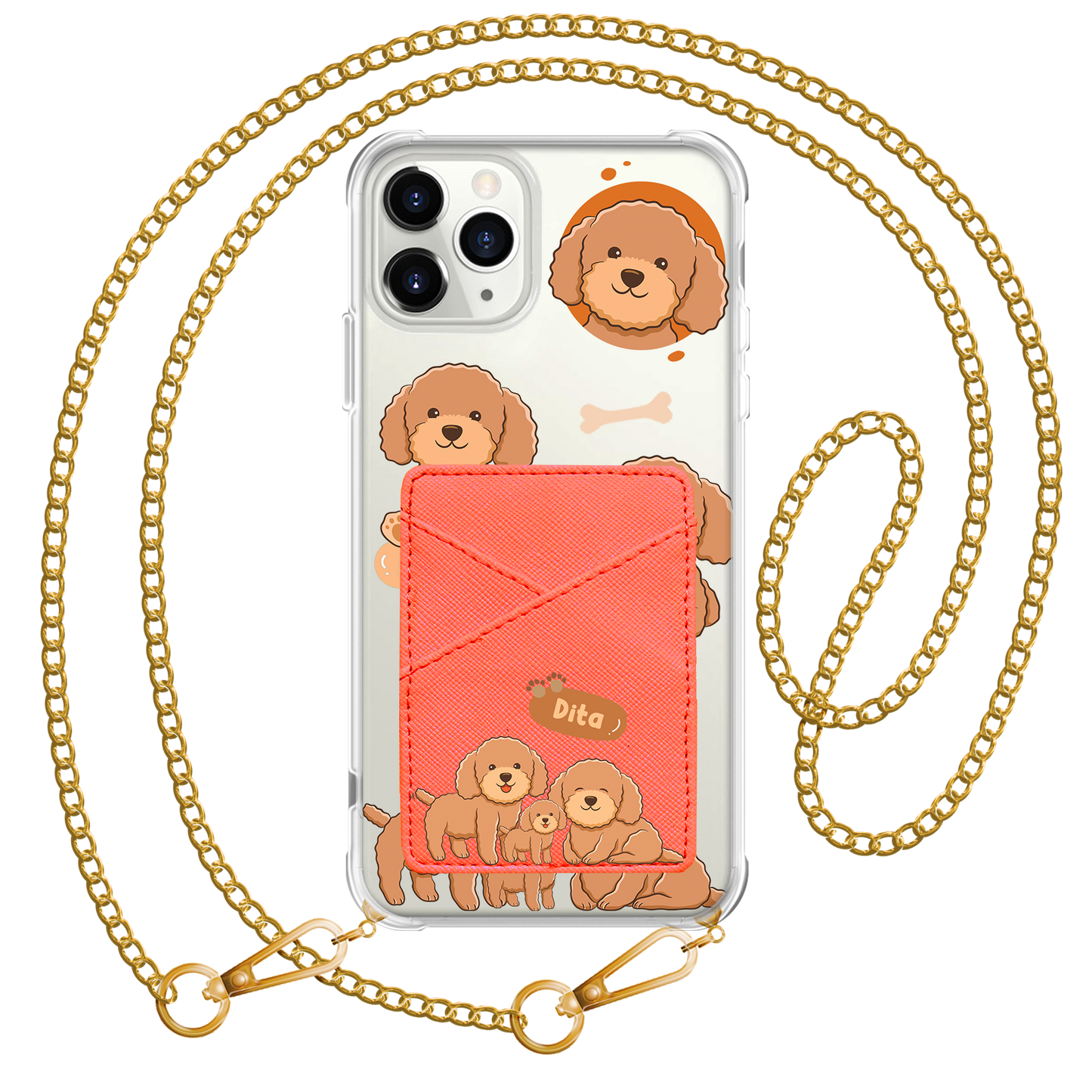 iPhone Phone Wallet Case - Poodle Squad 4.0