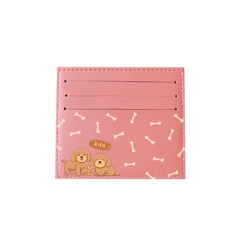 6 Slots Card Holder - Poodle Squad 4.0