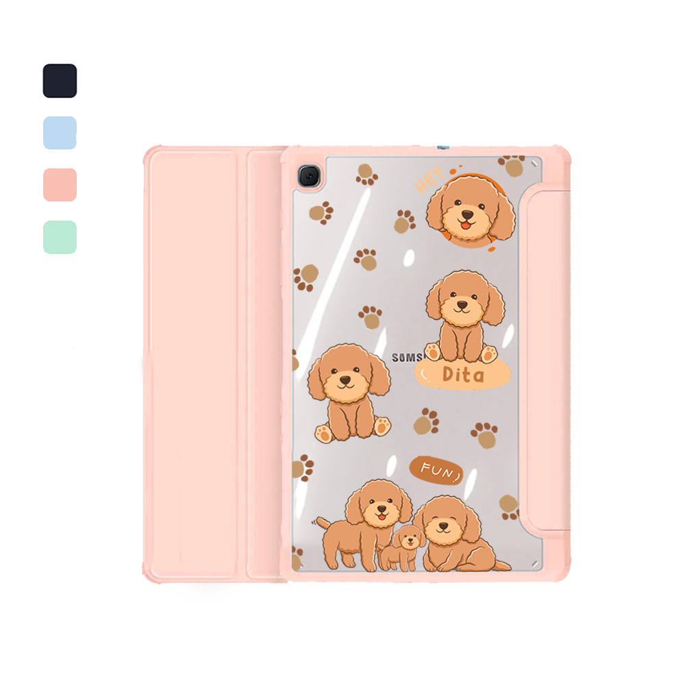 Android Tab Acrylic Flipcover - Poodle Squad 4.0