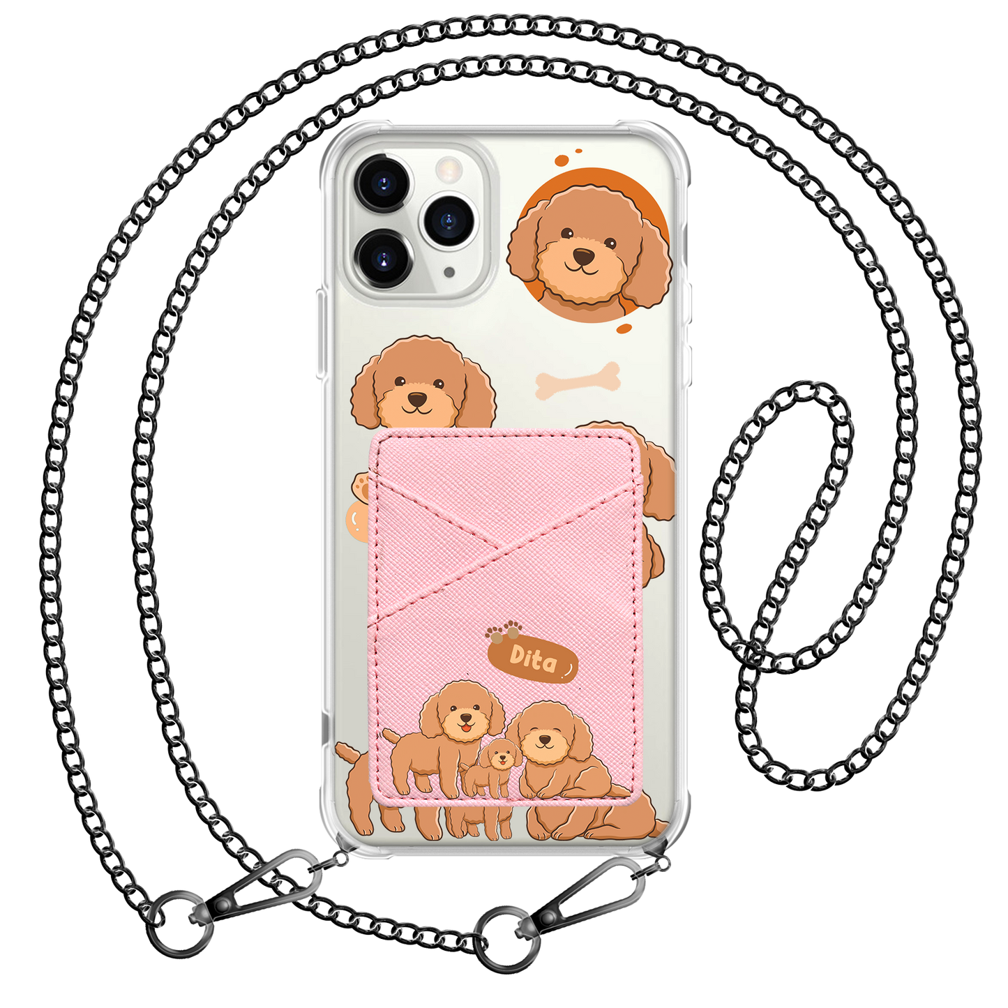 iPhone Phone Wallet Case - Poodle Squad 4.0