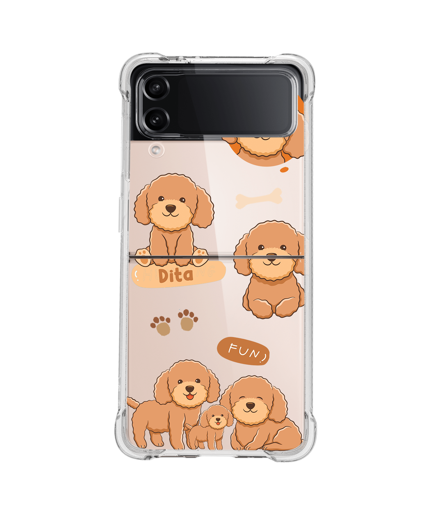 Android Flip / Fold Case - Poodle Squad 4.0