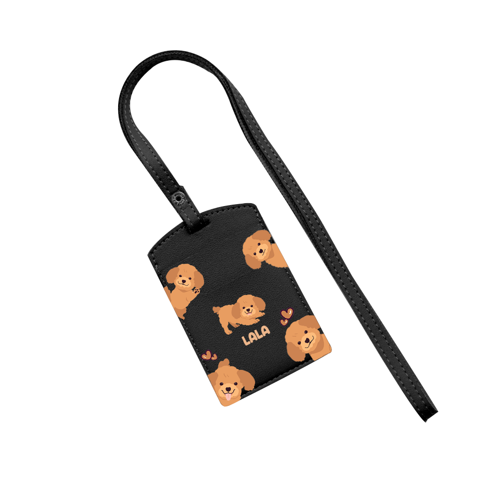 Vegan Leather Lanyard - Poodle Squad 1.0