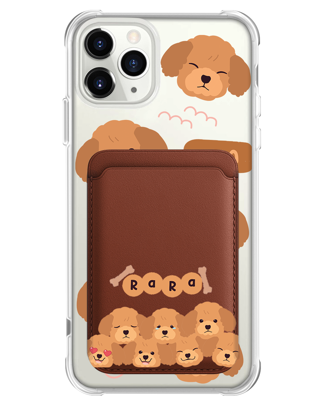 iPhone Magnetic Wallet Case - Poodle Squad 3.0