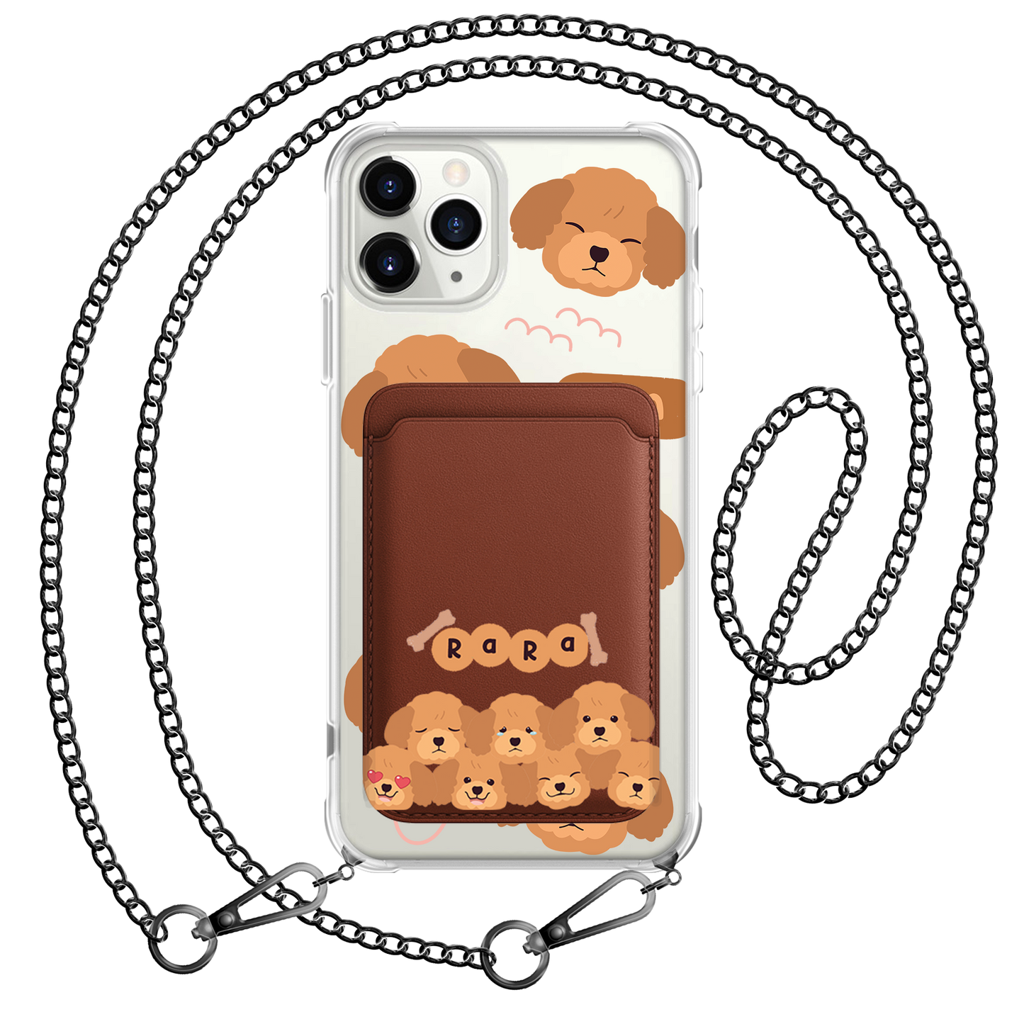 iPhone Magnetic Wallet Case - Poodle Squad 3.0