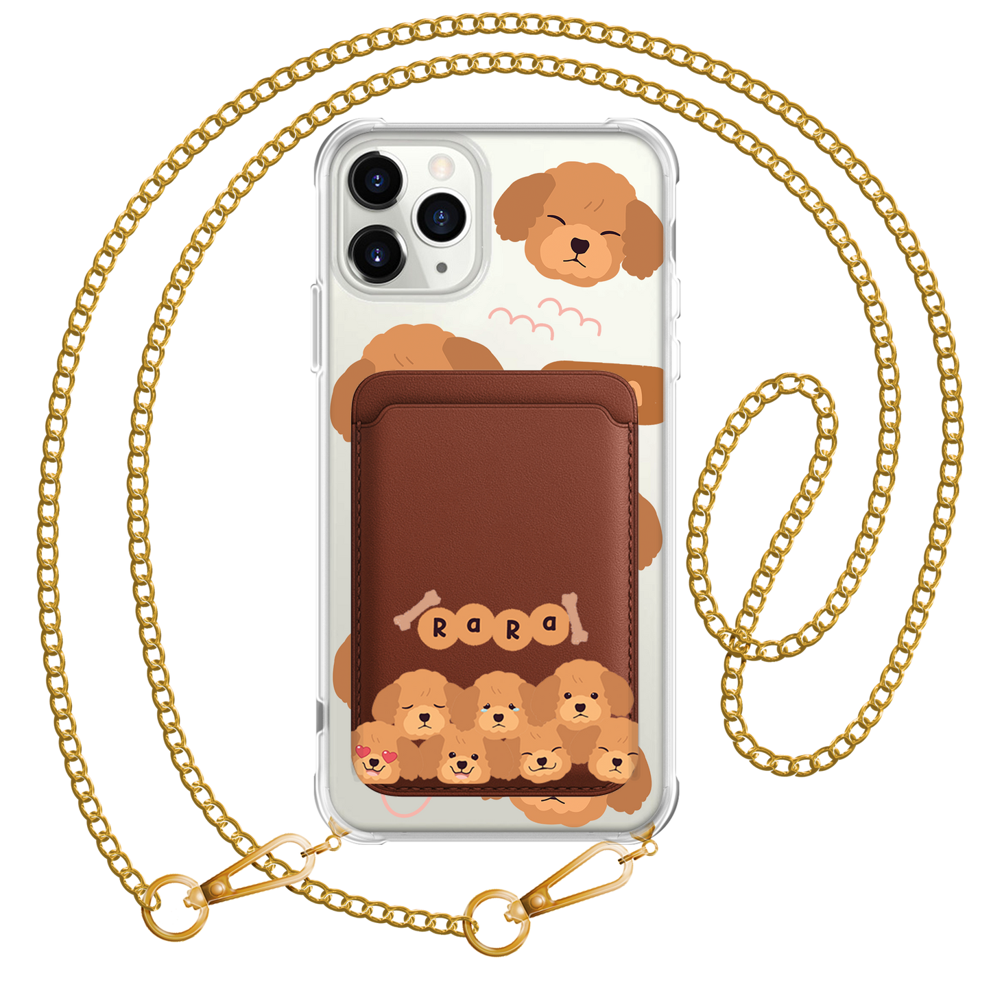 iPhone Magnetic Wallet Case - Poodle Squad 3.0