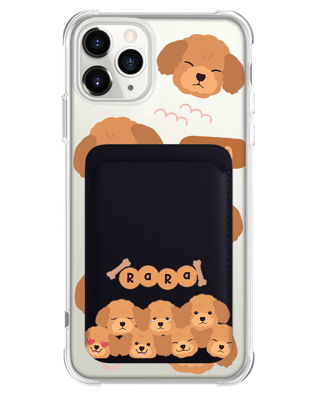 iPhone Magnetic Wallet Case - Poodle Squad 3.0