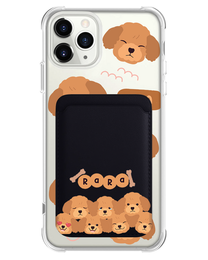 iPhone Magnetic Wallet Case - Poodle Squad 3.0