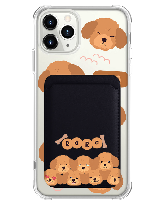 iPhone Magnetic Wallet Case - Poodle Squad 3.0