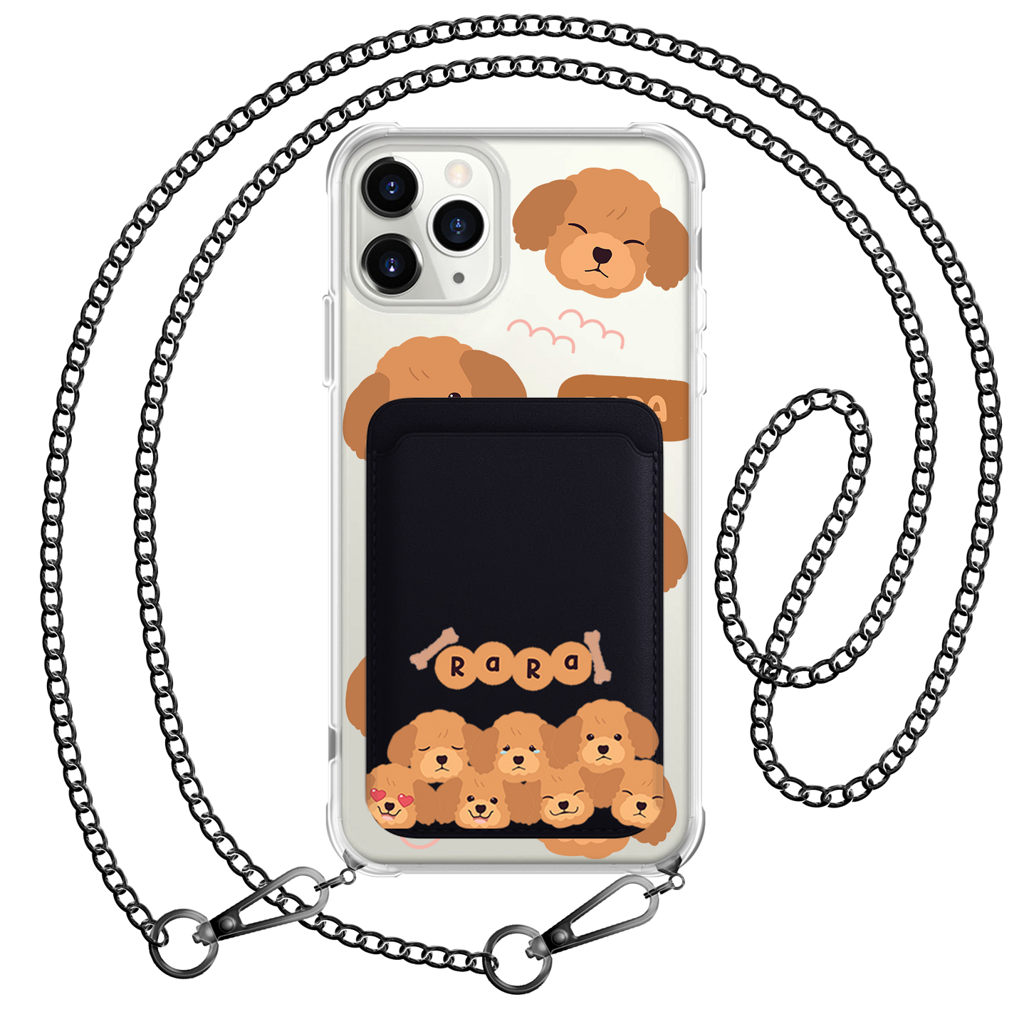 iPhone Magnetic Wallet Case - Poodle Squad 3.0