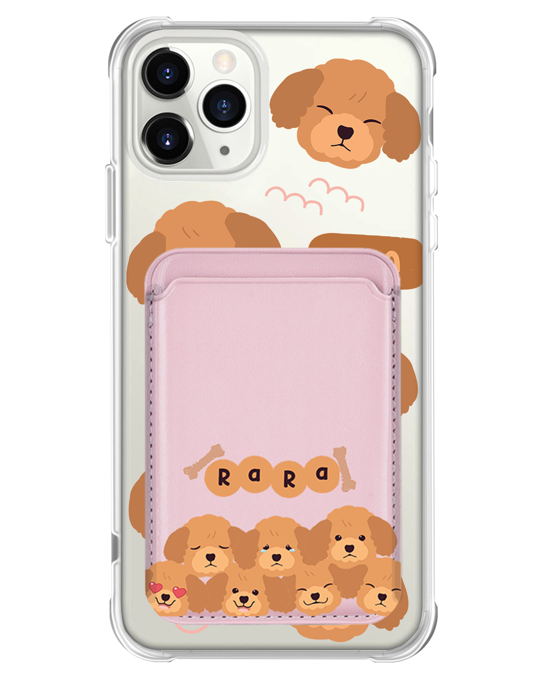 iPhone Magnetic Wallet Case - Poodle Squad 3.0