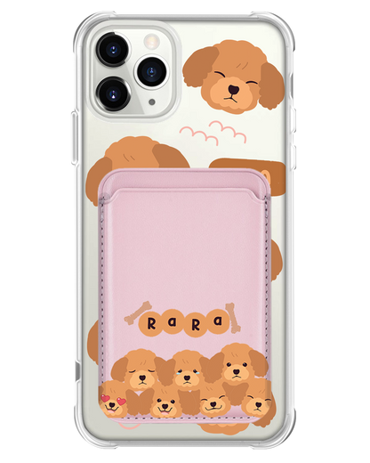 iPhone Magnetic Wallet Case - Poodle Squad 3.0