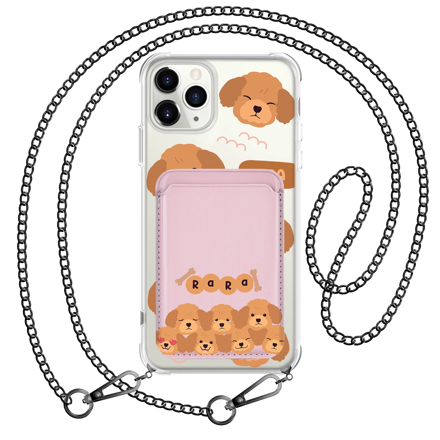 iPhone Magnetic Wallet Case - Poodle Squad 3.0