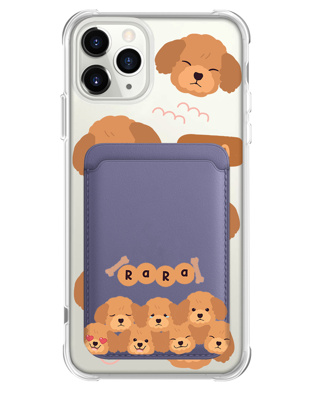 iPhone Magnetic Wallet Case - Poodle Squad 3.0