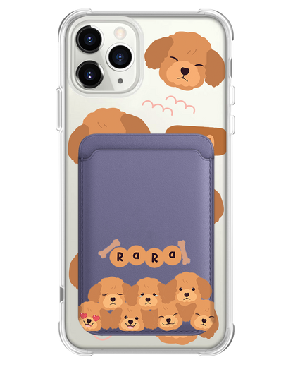 iPhone Magnetic Wallet Case - Poodle Squad 3.0