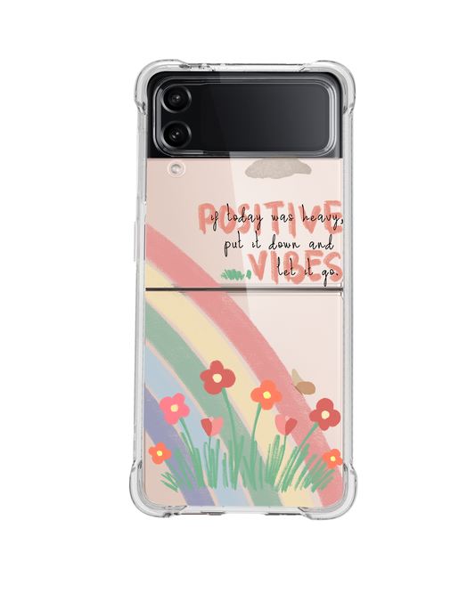 Android Flip / Fold Case - Positive Vibes