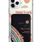 iPhone Magnetic Wallet Case - Positive Vibes