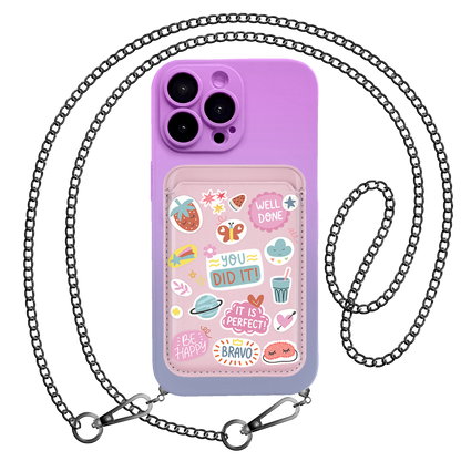 iPhone Magnetic Wallet Silicone Case - Motivation 1.0