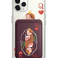 iPhone Magnetic Wallet Case - Queen (Couple Case)