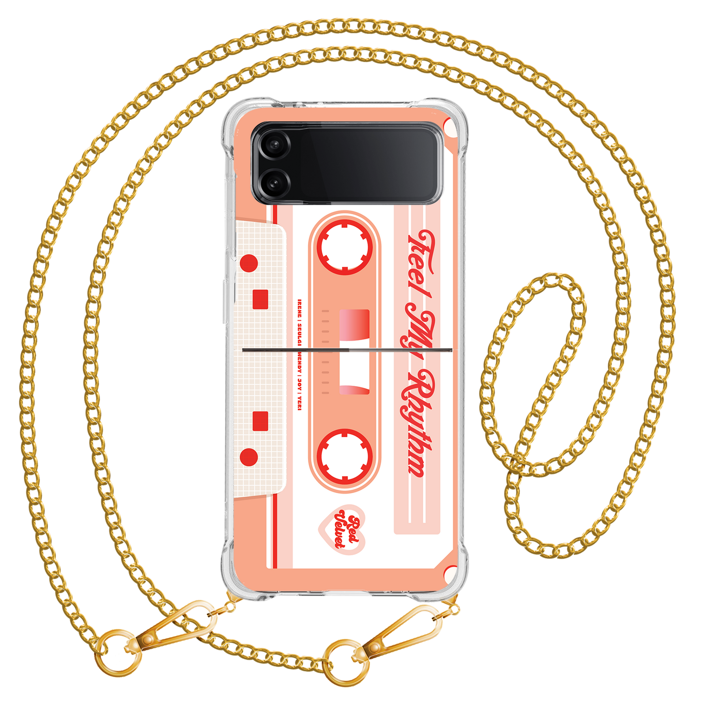 Android Flip / Fold Case - Red Velvet Cassette