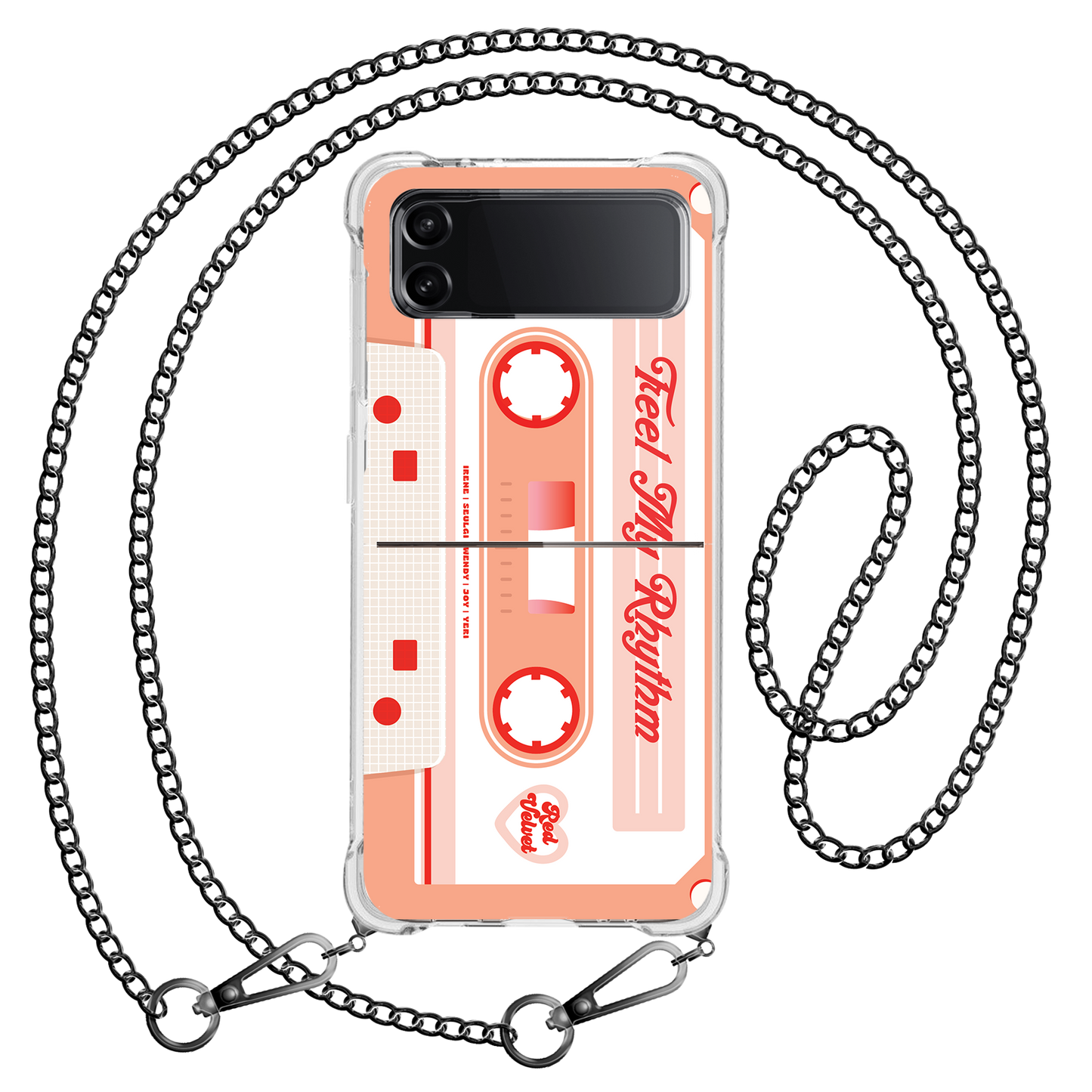 Android Flip / Fold Case - Red Velvet Cassette