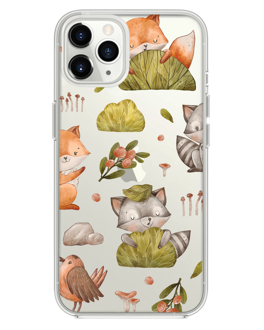 iPhone Rearguard Hybrid - Racoon & Friends
