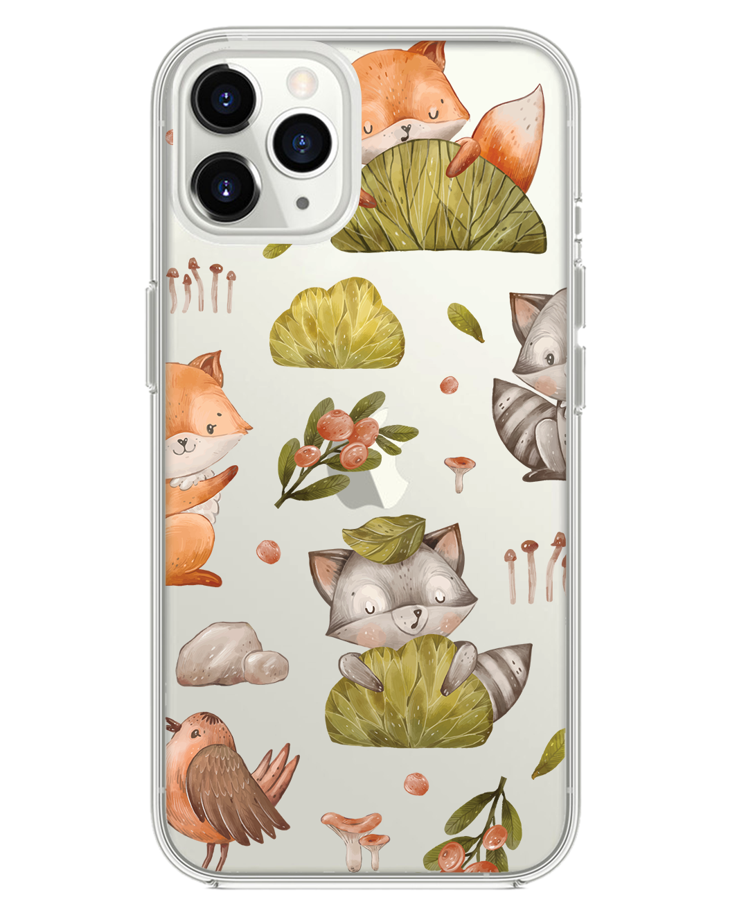 iPhone Rearguard Hybrid - Racoon & Friends