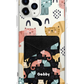 iPhone Phone Wallet Case - Rainbow Meow 1.0